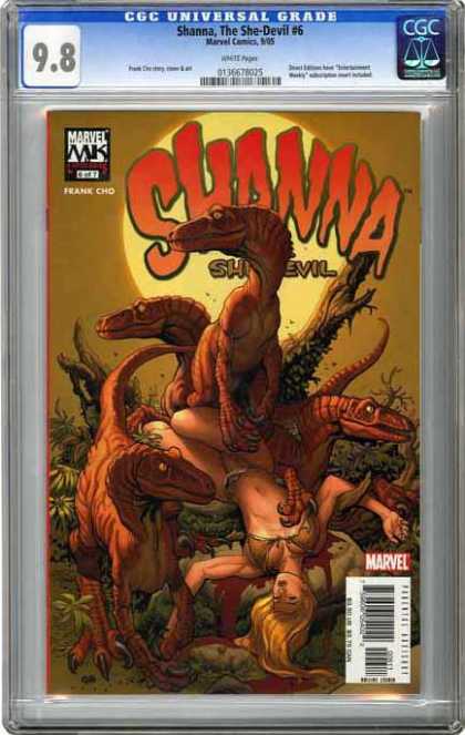 CGC Graded Comics - Shanna, The She-Devil #6 (CGC)