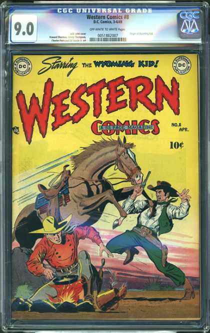 CGC Graded Comics - Western Comics #8 (CGC)