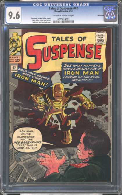 CGC Graded Comics - Tales of Suspense #42 (CGC)