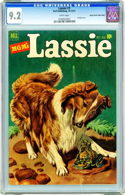 CGC Graded Comics - Lassie #5 (CGC)