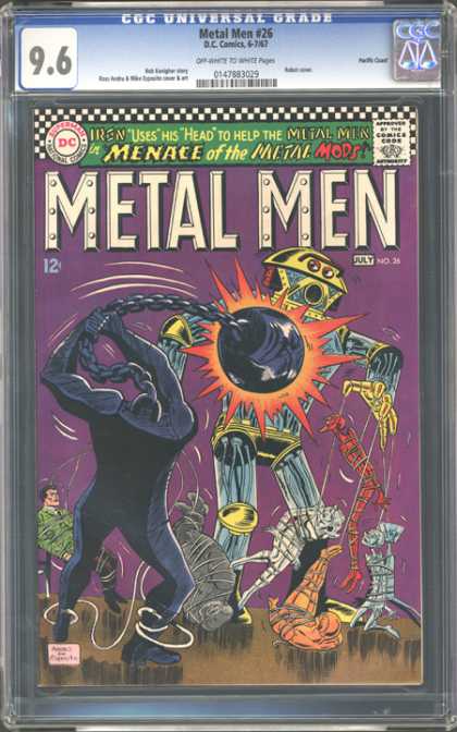 CGC Graded Comics - Metal Men #26 (CGC)