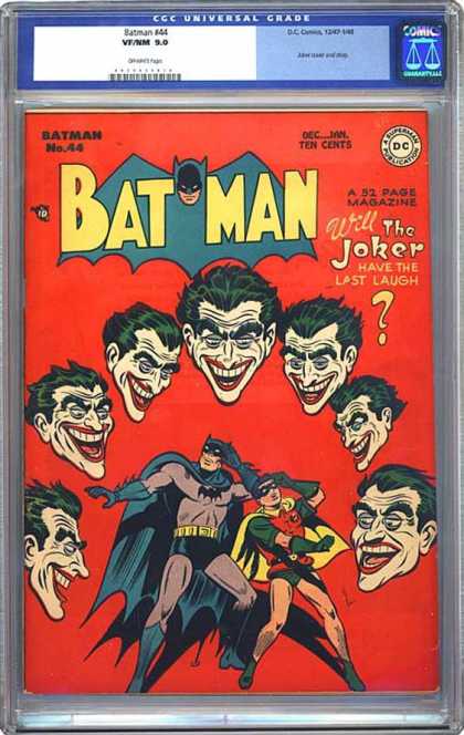 CGC Graded Comics - Batman #44 (CGC)