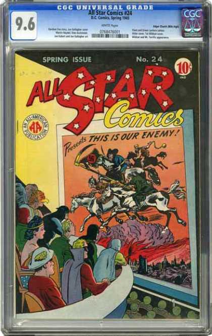 CGC Graded Comics - All Star Comics #24 (CGC)