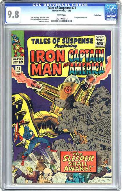 CGC Graded Comics - Tales of Suspense #72 (CGC)