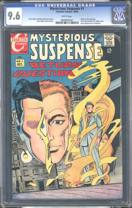 CGC Graded Comics - Mysterious Suspense #1 (CGC)