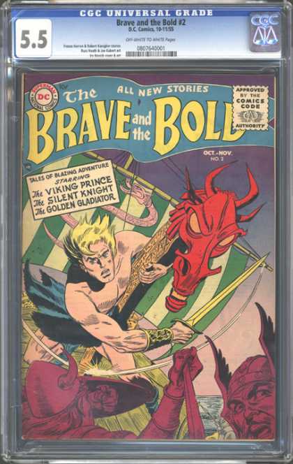 CGC Graded Comics - Brave and the Bold #2 (CGC)