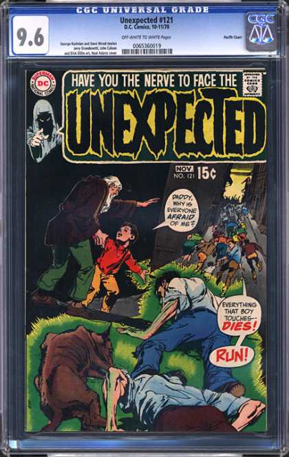 CGC Graded Comics - Unexpected #121 (CGC)