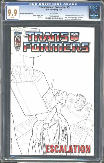 CGC Graded Comics - Transformers: Escalation #5 (CGC)