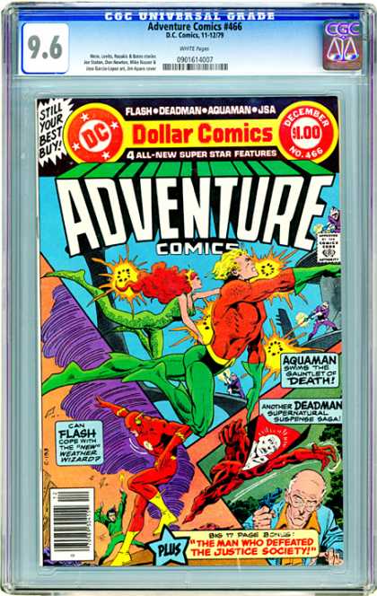 CGC Graded Comics - Adventure Comics #466 (CGC)
