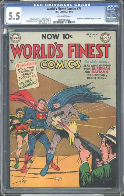 CGC Graded Comics - World's Finest Comics #71 (CGC)