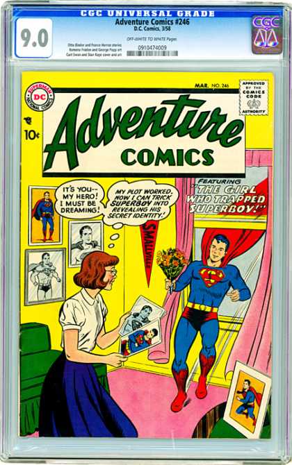CGC Graded Comics - Adventure Comics #246 (CGC)