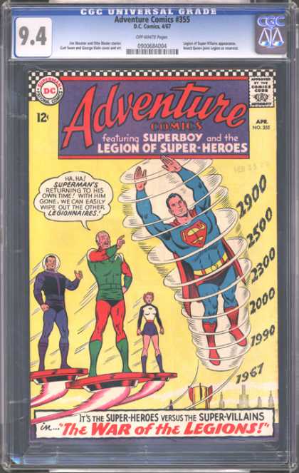 CGC Graded Comics - Adventure Comics #355 (CGC)