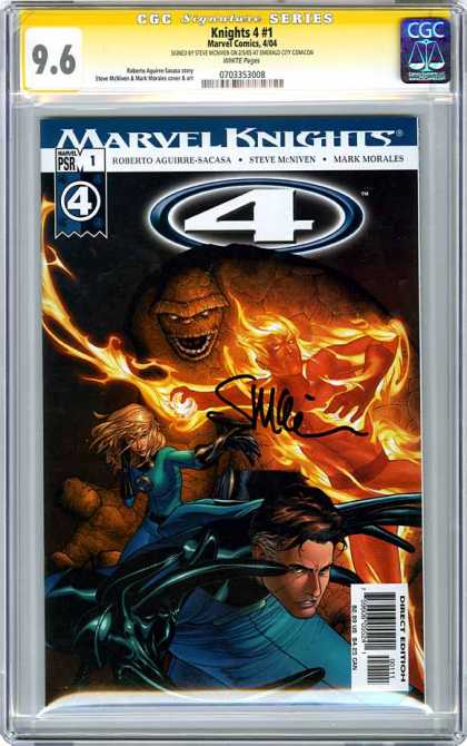 CGC Graded Comics - Knights 4 #1 (CGC)