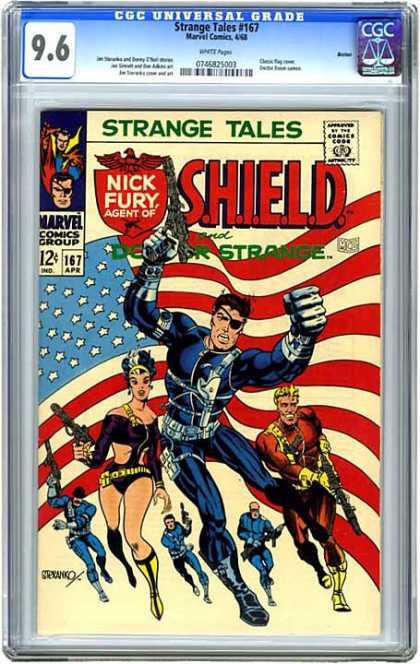 CGC Graded Comics - Strange Tales #167 (CGC)