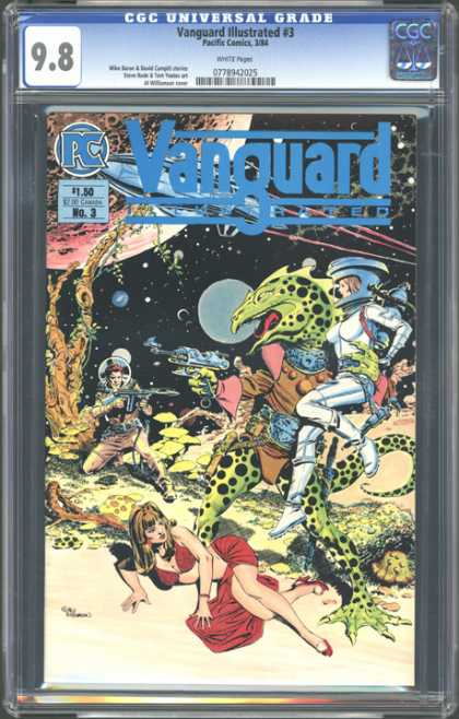 CGC Graded Comics - Vanguard Illustrated #3 (CGC)