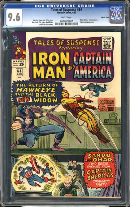 CGC Graded Comics - Tales of Suspense #64 (CGC)
