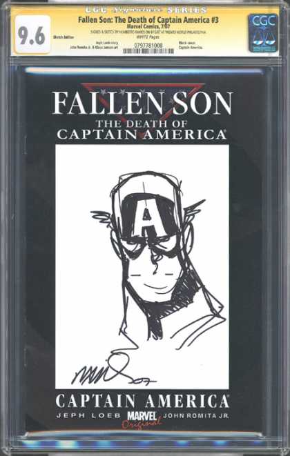 CGC Graded Comics - Fallen Son: The Death of Captain America #3 (CGC)