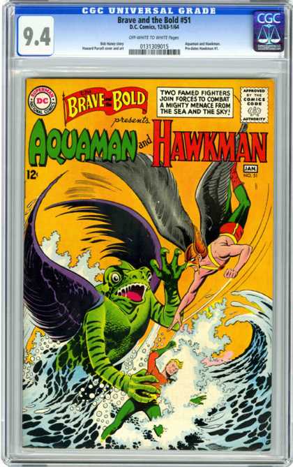 CGC Graded Comics - Brave and the Bold #51 (CGC)