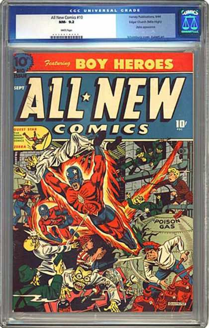 CGC Graded Comics - All New Comics #10 (CGC)