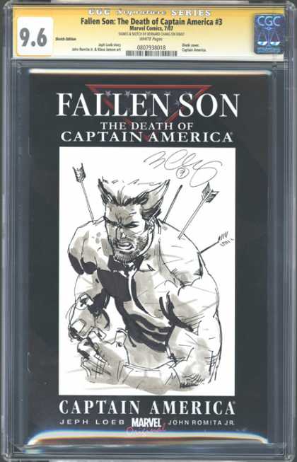 CGC Graded Comics - Fallen Son: The Death of Captain America #3 (CGC)