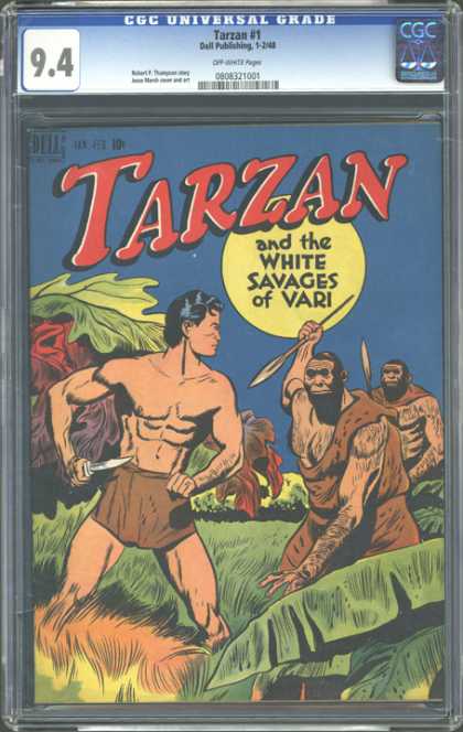 CGC Graded Comics - Tarzan #1 (CGC)