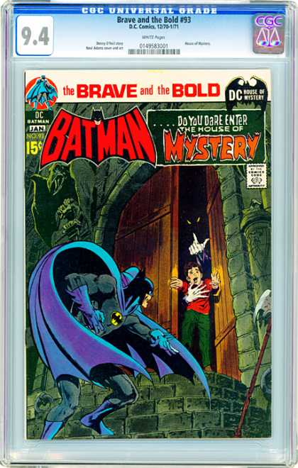 CGC Graded Comics - Brave and the Bold #93 (CGC)