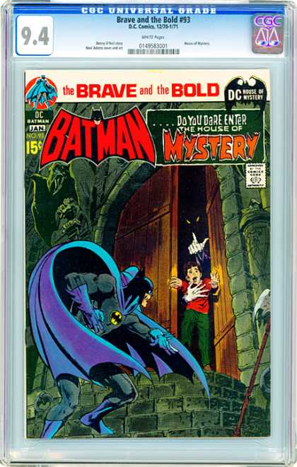 CGC Graded Comics - Brave and the Bold #93 (CGC)