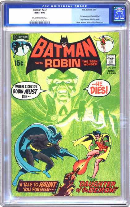 CGC Graded Comics - Batman #232 (CGC)
