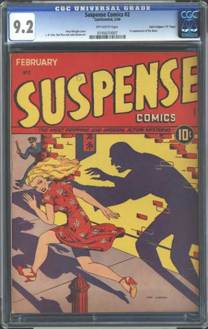 CGC Graded Comics - Suspense Comics #2 (CGC)