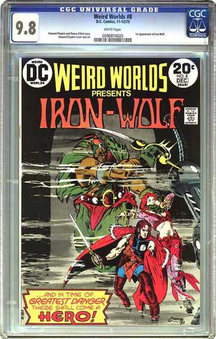 CGC Graded Comics - Weird Worlds #8 (CGC)