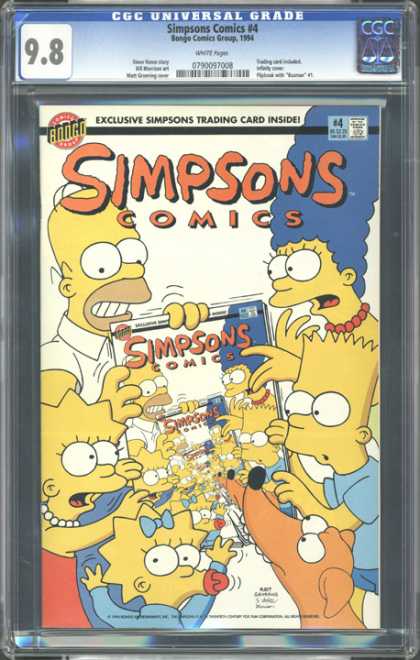 CGC Graded Comics - Simpsons Comics #4 (CGC)