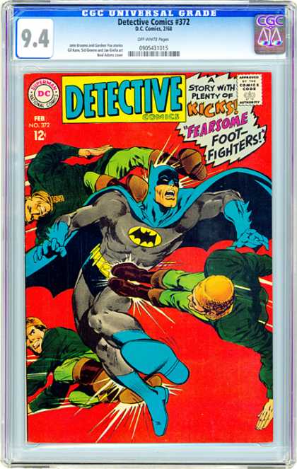 CGC Graded Comics - Detective Comics #372 (CGC)