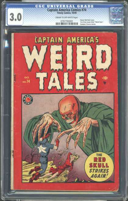 CGC Graded Comics - Captain America Comics #74 (CGC)