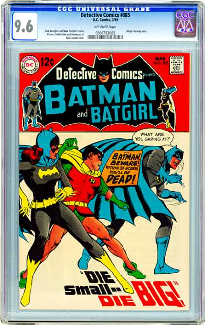 CGC Graded Comics - Detective Comics #385 (CGC)