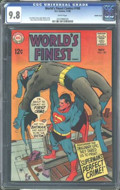 CGC Graded Comics - World's Finest Comics #180 (CGC)