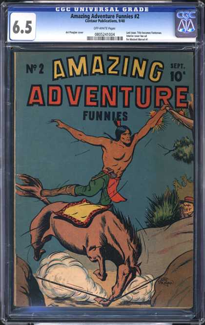 CGC Graded Comics - Amazing Adventure Funnies #2 (CGC)