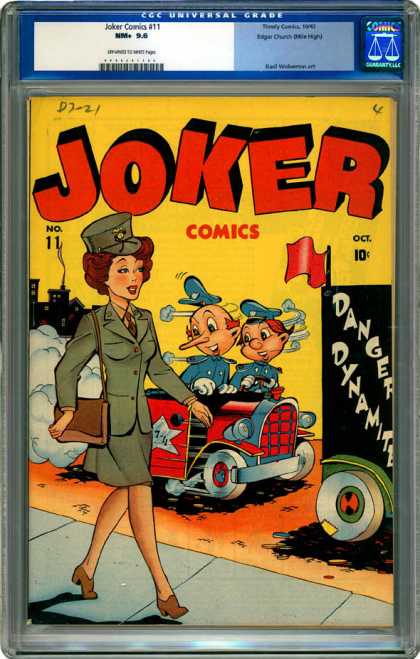 CGC Graded Comics - Joker Comics #11 (CGC)