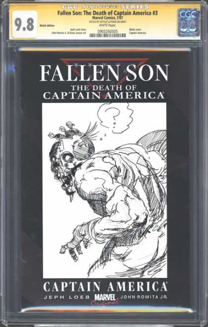 CGC Graded Comics - Fallen Son: The Death of Captain America #3 (CGC)