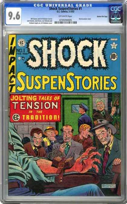 CGC Graded Comics - Shock SuspenStories #1 (CGC)