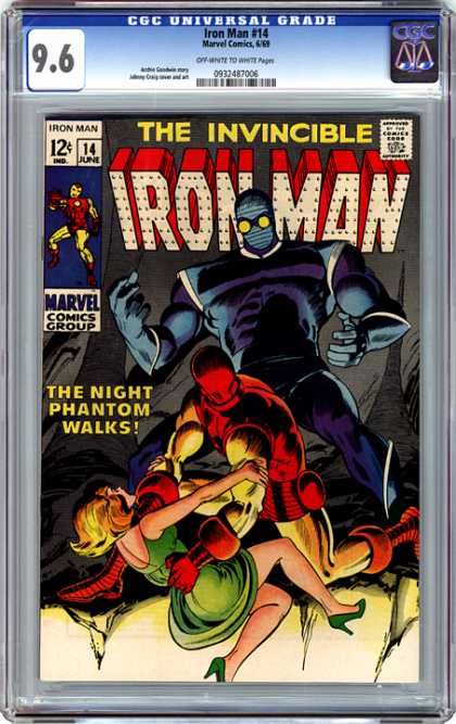 CGC Graded Comics - Iron Man #14 (CGC)