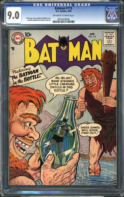 CGC Graded Comics - Batman #115 (CGC)