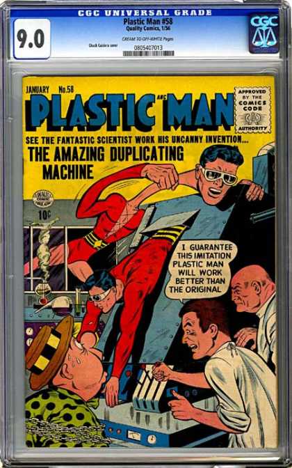 CGC Graded Comics - Plastic Man #58 (CGC)