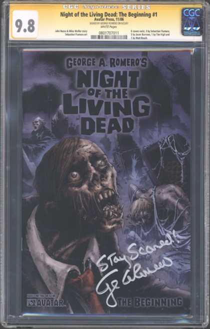 CGC Graded Comics - Night of the Living Dead: The Living #1 (CGC)