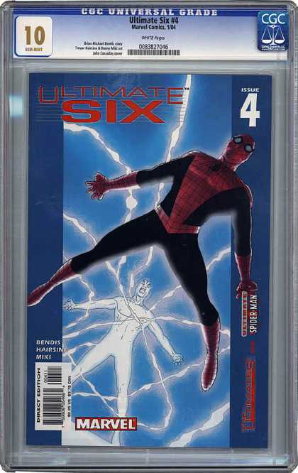 CGC Graded Comics - Ultimate Six #4 (CGC) - Electrifying Change - The Incredible Transformation - Rise Of The Ultimate Six - The Ultimate Strike