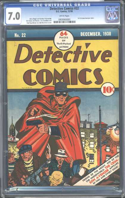 CGC Graded Comics - Detective Comics #22 (CGC)
