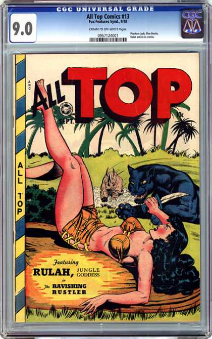 CGC Graded Comics - All Top Comics #13 (CGC)