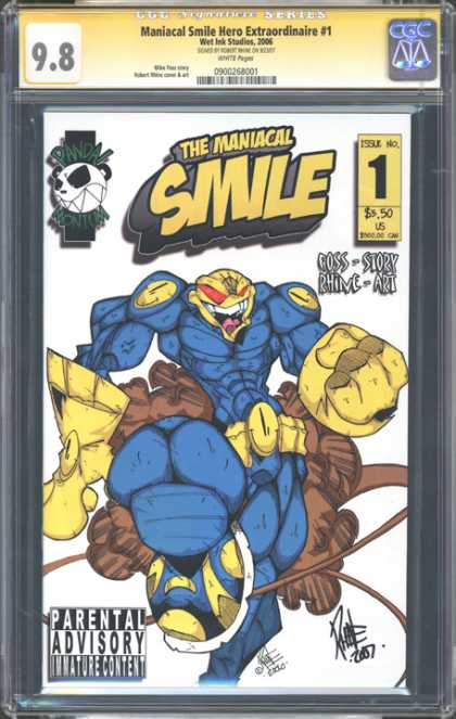 CGC Graded Comics - Maniacal Smile Hero Extraordinaire #1 (CGC)