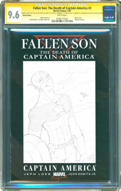 CGC Graded Comics - Fallen Son: The Death of Captain America #3 (CGC)