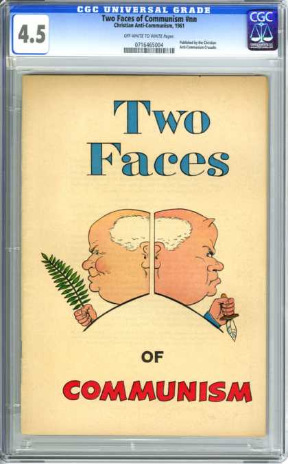 CGC Graded Comics - Two Faces of Communism #nn (CGC) - Propaganda - Cold War - Communism - Kruschev - 60s