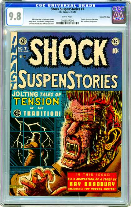 CGC Graded Comics - Shock SuspenStories #7 (CGC)